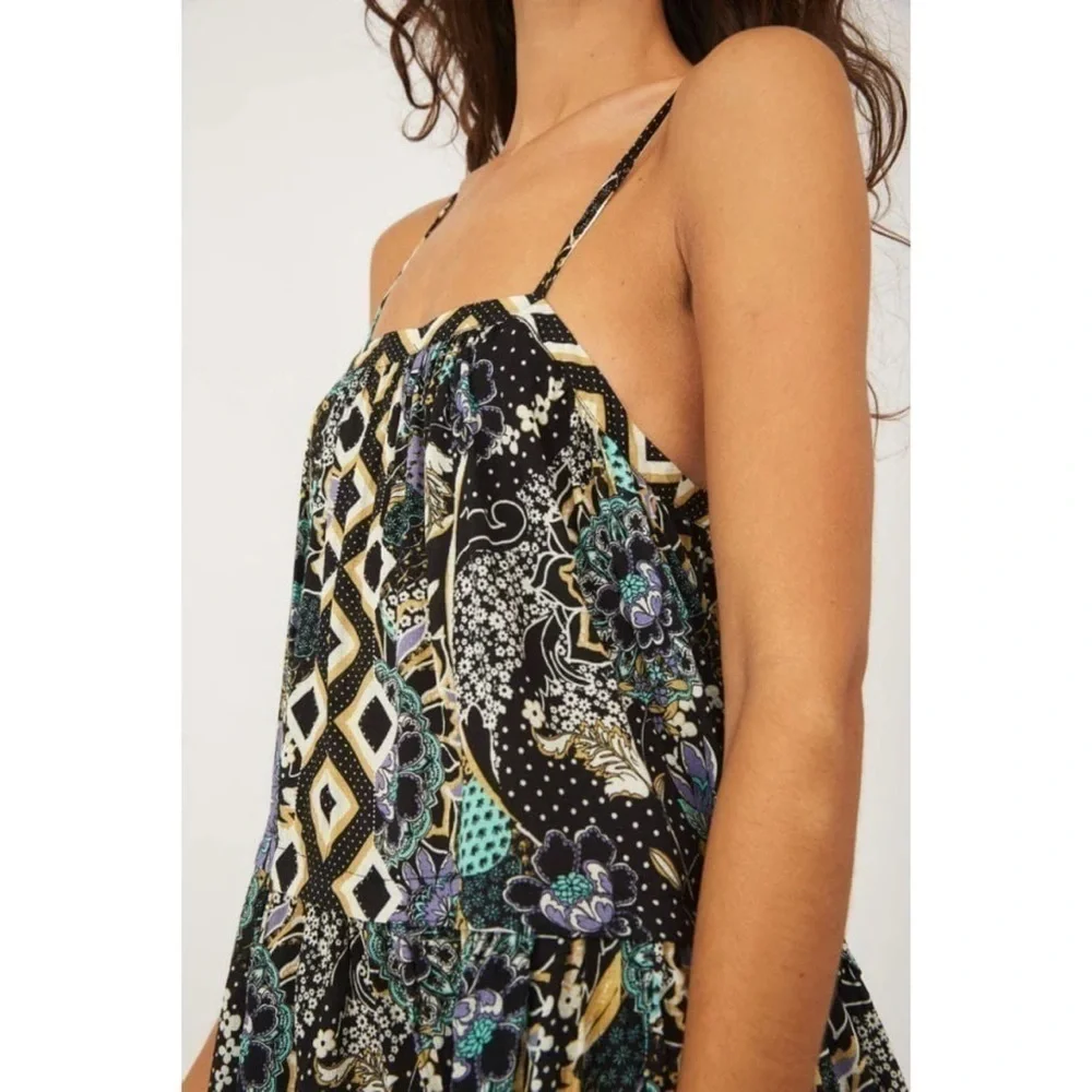 Free People Get a Clue Mini Dress - Small